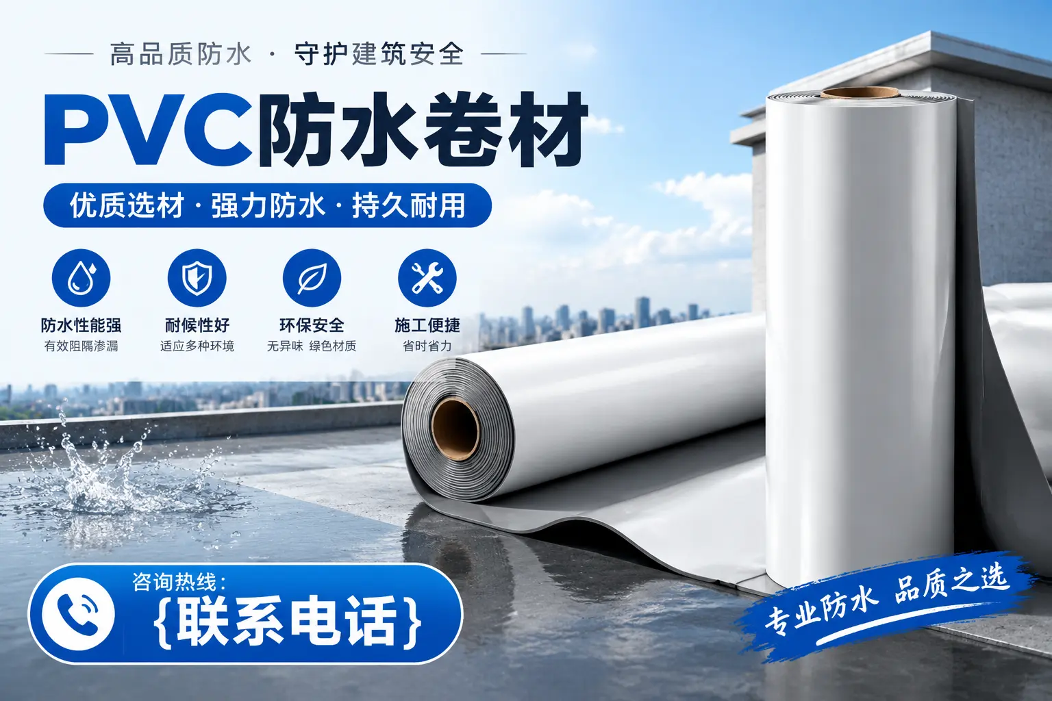 PVC防水卷材的选购技巧与注意事项，助您在白银找到合适产品